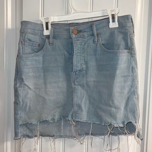 mother denim skirt! size 24